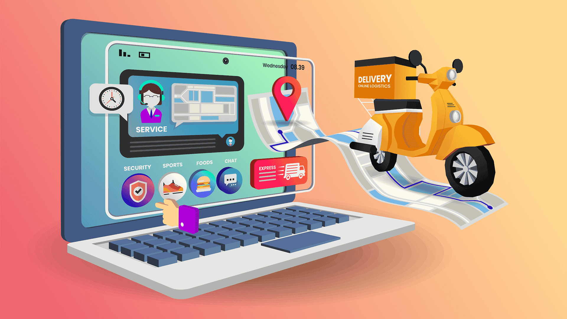 logistics app development